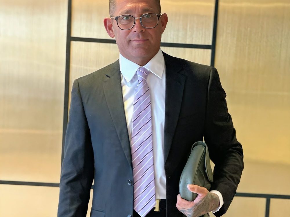 David Sugarman in a suit, the Wall Street years